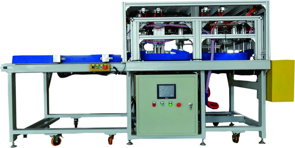 玻璃壓齒合設備